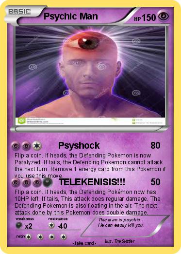 Pokemon Psychic Man