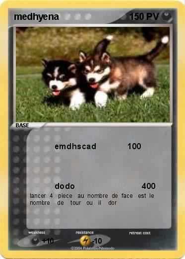 Pokemon medhyena