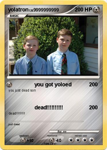Pokemon yolatron