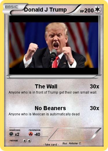 Pokemon Donald J Trump