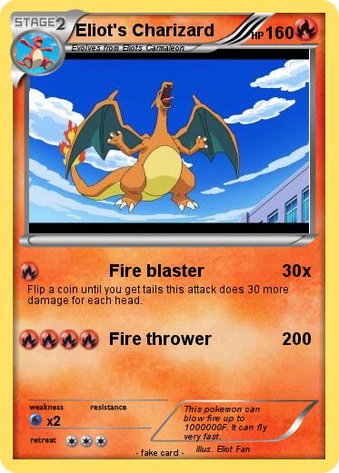 Pokemon Eliot's Charizard