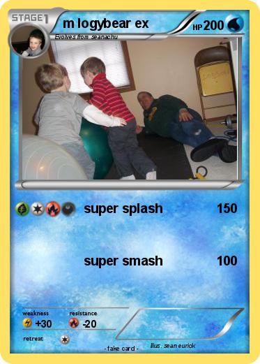 Pokemon m logybear ex