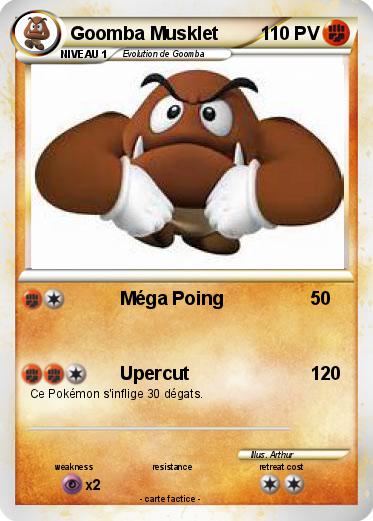 Pokemon Goomba Musklet