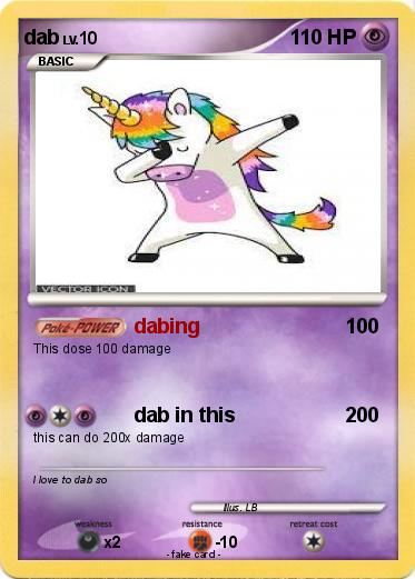 Pokemon dab