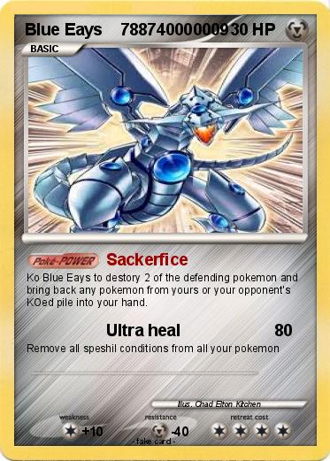 Pokemon Blue Eays    788740000009