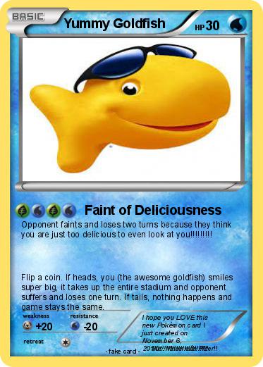 Pokemon Yummy Goldfish