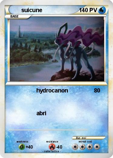 Pokemon suicune