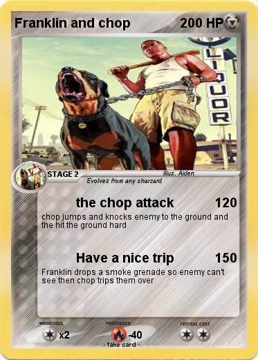Pokemon Franklin and chop