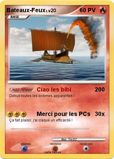 Pokemon Bateaux-Feux