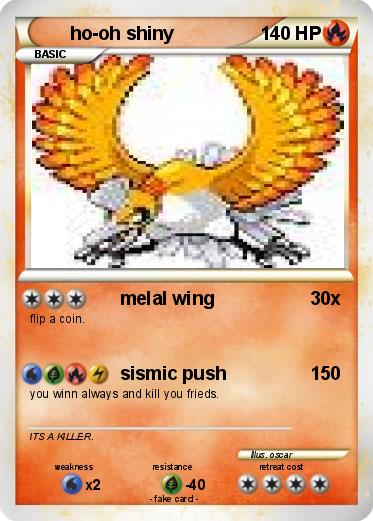 Pokemon ho-oh shiny