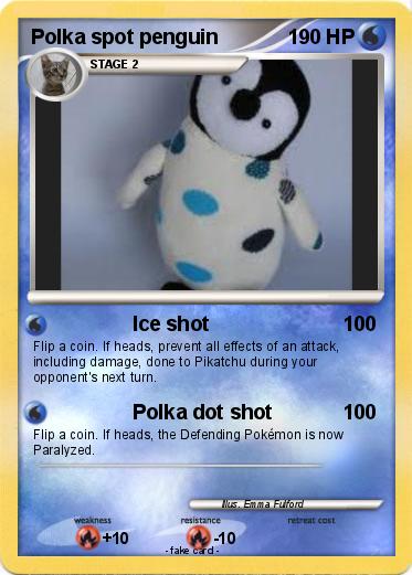 Pokemon Polka spot penguin