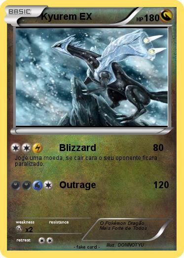 Pokemon Kyurem EX