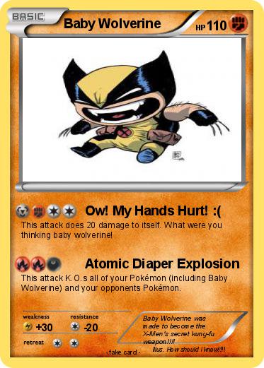 Pokemon Baby Wolverine