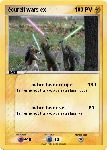 Pokemon écureil wars ex
