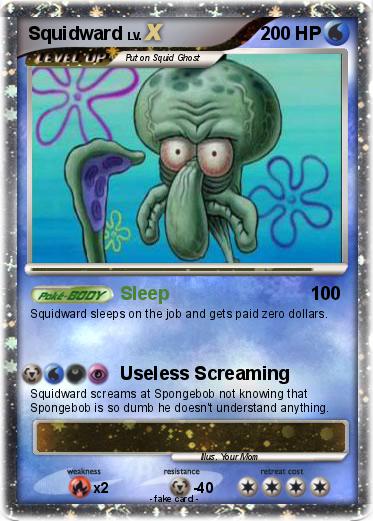 Pokemon Squidward