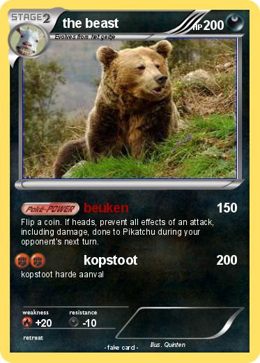 Pokemon the beast