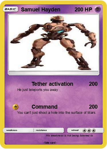 Pokemon Samuel Hayden