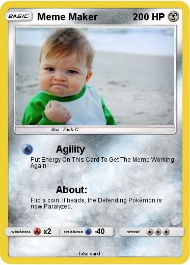 Pokemon Meme Maker
