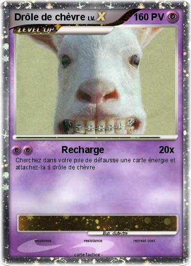 Pokemon Drôle de chèvre