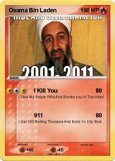 Pokemon Osama Bin Laden