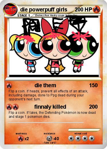 Pokemon die powerpuff girls