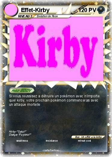 Pokemon Effet-Kirby