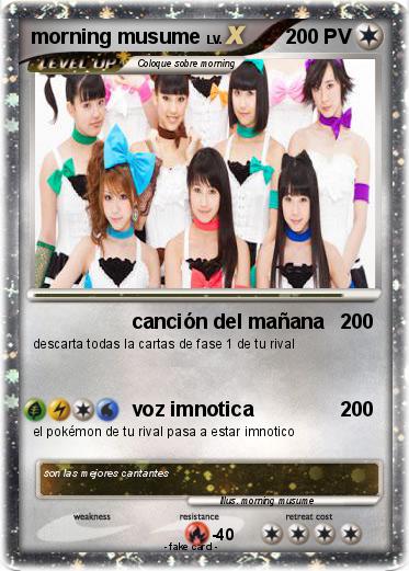 Pokemon morning musume