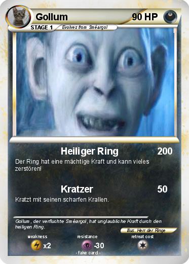 Pokemon Gollum