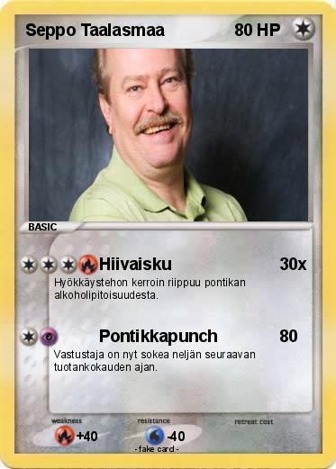 Pokemon Seppo Taalasmaa