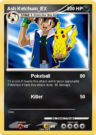 Pokemon Ash Ketchum_EX