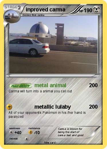 Pokemon inproved carma