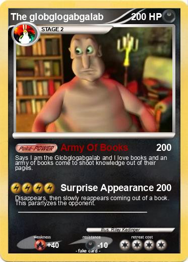 Pokemon The globglogabgalab