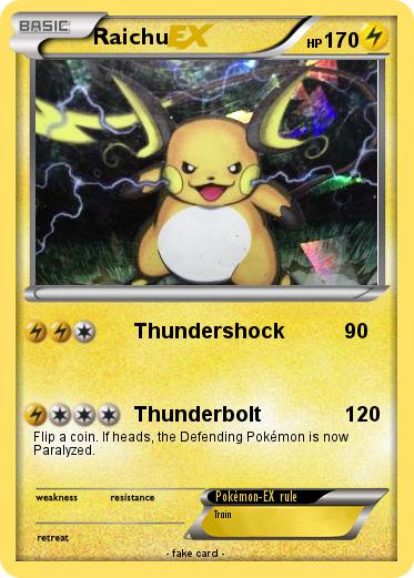 Pokemon Raichu