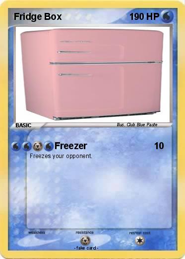 Pokemon Fridge Box