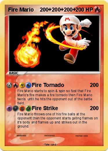Pokemon Fire Mario    200+200+200+