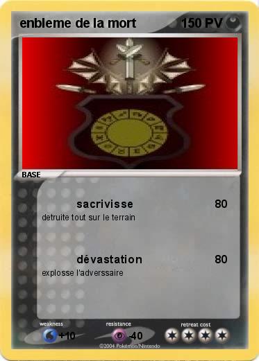 Pokemon enbleme de la mort