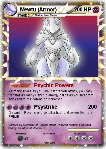 Pokemon Mewtu (Armor)