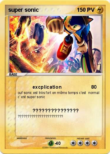 Pokemon super sonic