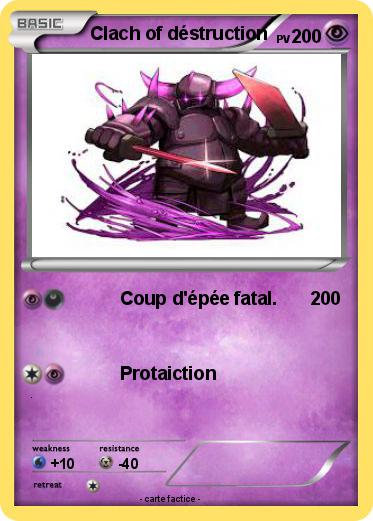 Pokemon Clach of déstruction