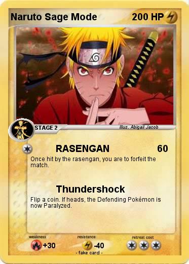Pokemon Naruto Sage Mode
