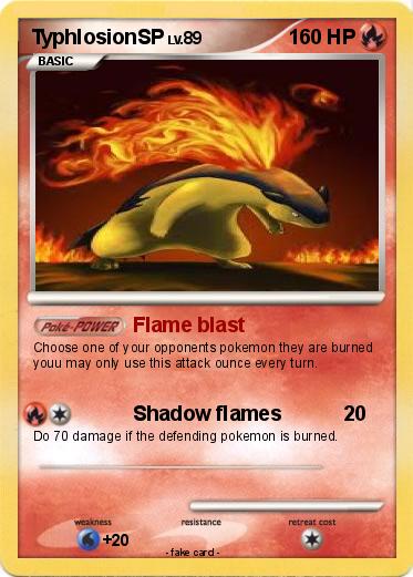 Pokemon TyphlosionSP
