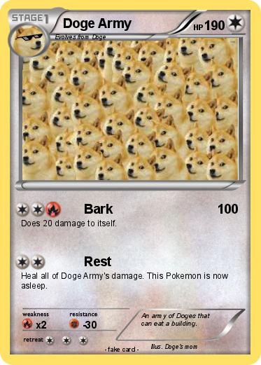 Pokemon Doge Army