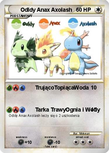 Pokemon Odldy Anax Axolash