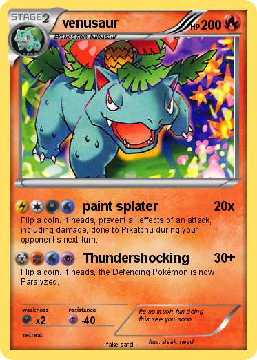 Pokemon venusaur