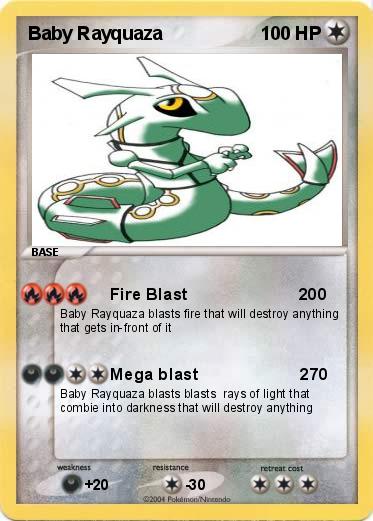 Pokemon Baby Rayquaza