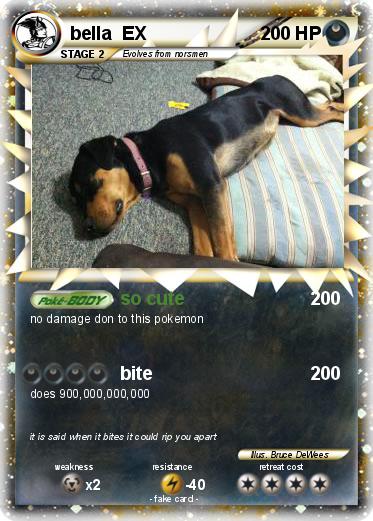 Pokemon bella  EX