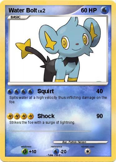 Pokemon Water Bolt