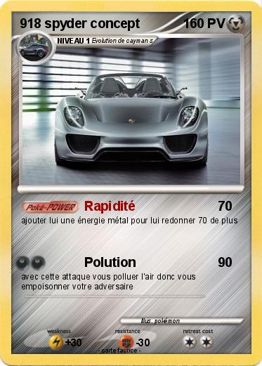 Pokemon 918 spyder concept