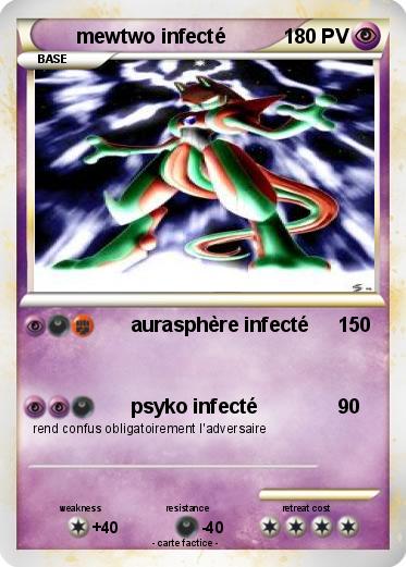Pokemon mewtwo infecté