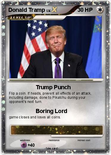 Pokemon Donald Tramp